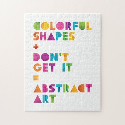 抽象美術 ジグソーパズル (縦)