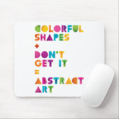 抽象美術 マウスパッド (マウス)