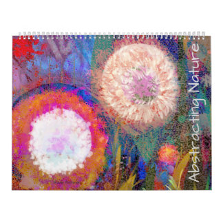 抽象自然カレンダ カレンダー