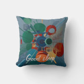 抽象色 クッション (正面)