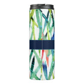 抽象芸術おばあちゃんの水彩画モダン像 タンブラー (裏面)