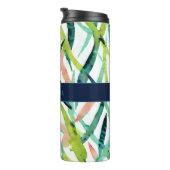 抽象芸術おばあちゃんの水彩画モダン像 タンブラー (回転右)