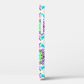 抽象芸術おもしろいの背景図形の色パターン.abs Case-Mate iPhoneケース (裏面 / 左)