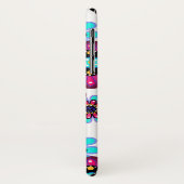 抽象芸術おもしろい漫画の花フローラキッズscanduav Case-Mate iPhoneケース (裏面/左)