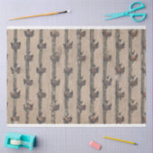 抽象芸術およびストライプパターンの切り離し紙 薄葉紙 (クラフト)