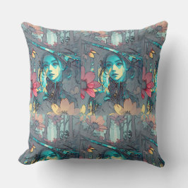 抽象芸術お洒落アートデザイン装飾用クッション クッション