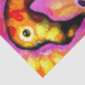 抽象芸術お洒落フラミンゴフローラの切り離し 薄葉紙 (詳細)