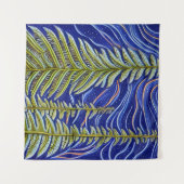 抽象芸術お洒落常緑樹 タペストリー (正面(横))