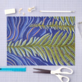 抽象芸術お洒落常緑樹 薄葉紙 (クラフト)