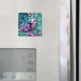 抽象芸術お洒落鳥磁石 マグネット