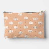 抽象芸術かぼちゃ模様アクセサリーポーチ アクセサリーポーチ (裏面)