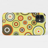 抽象芸術かわいい円 |カラフルヴィンテージ Case-Mate iPhoneケース (裏面(横))