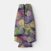 抽象芸術かわいい水玉模様サークル ボトルクーラー (裏面)