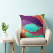 抽象芸術かわいらしビーチアート クッション (椅子)