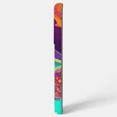 抽象芸術かわいらしビーチアート SAMSUNG GALAXYケース (裏面横)