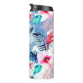 抽象芸術かわいらしフローラ・ディアアーモノグラムのト タンブラー (回転右)