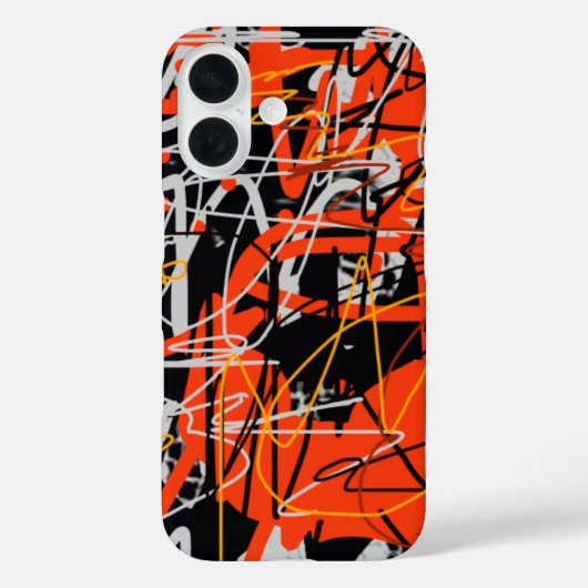 抽象芸術か抽象的概念 Case-Mate iPhoneケース (裏面)