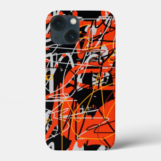 抽象芸術か抽象的概念 Case-Mate iPhoneケース (裏面)