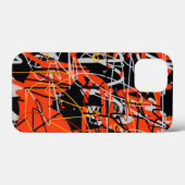 抽象芸術か抽象的概念 Case-Mate iPhoneケース (裏面 (横))