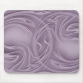 抽象芸術が紫色のアートワークにカール マウスパッド (正面)