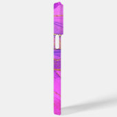 抽象芸術きらびやかなピンク色 Case-Mate iPhoneケース (裏面 / 右)