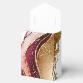 抽象芸術きらめくズ結婚ワインレッドID1018 フェイバーボックス (オープン)