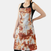 抽象芸術さびグランジテクスチャ背景 エプロン (インサイチュ)