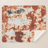 抽象芸術さびグランジテクスチャ背景 シェルパブランケット (正面(横))