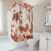 抽象芸術さびグランジテクスチャ背景 シャワーカーテン (インサイチュ)