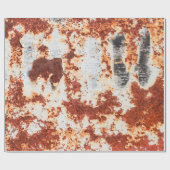 抽象芸術さびグランジテクスチャ背景 ラッピングペーパー (フラット)
