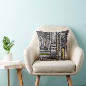 抽象芸術とクリエイティブのシームレスなパターンデザイン クッション (椅子)
