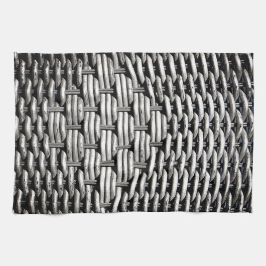 抽象芸術とグスタイリッシュレーパターン キッチンタオル (横)