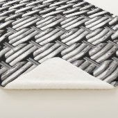 抽象芸術とグスタイリッシュレーパターン シェルパブランケット (3/4)