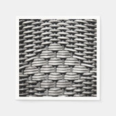 抽象芸術とグスタイリッシュレーパターン スタンダードカクテルナプキン (正面)