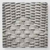 抽象芸術とグスタイリッシュレーパターン ストーンコースター (正面)