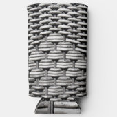 抽象芸術とグスタイリッシュレーパターン スリム缶クーラー (正面)