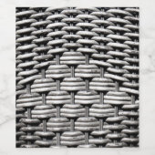 抽象芸術とグスタイリッシュレーパターン ワインラベル (シングルラベル)