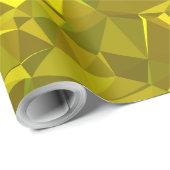 抽象芸術と幾何モダンデザイン-金ゴールドラッシュ ラッピングペーパー (ロールコーナー)