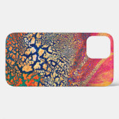 抽象芸術のきめの高いグランジ背景 Case-Mate iPhoneケース (裏面 (横))