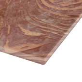 抽象芸術のばら色の大理石および水晶の質 カッティングボード (角)