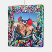 抽象芸術のアートフレーム セラミックオーナメント (左)