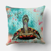 抽象芸術のアートワーク クッション (裏面)