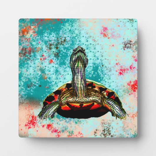 抽象芸術のアートワーク フォトプラーク (正面)