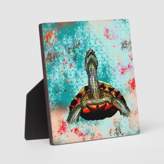 抽象芸術のアートワーク フォトプラーク (正面)