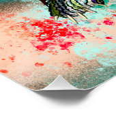 抽象芸術のアートワーク ポスター (コーナー)