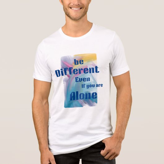 抽象芸術のインスピレーションTシャツ トライブレンドTシャツ (正面)