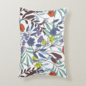 抽象芸術のエレガンスパターンとフローラ背景。 アクセントクッション (正面(垂直))