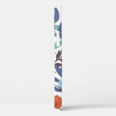 抽象芸術のエレガンス・パターンとフローラのバックグラウンド  Case-Mate iPhoneケース (裏面 / 右)