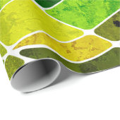 抽象芸術のグランジ幾何学的背景パターングランジ ラッピングペーパー (ロールコーナー)