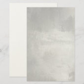 抽象芸術のグランジ白黒のテクスチャ 便箋 (正面/裏面)